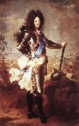 RIGAUD, Hyacinthe Portrait of Louis XIV oil